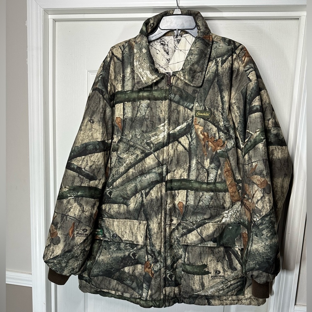 Men's  Gamehide CHAMELEON PARKA Reversible Mossy Oak/Naked North Como. Size XL